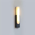 Nordic Modern Wall Sconce Wrought Iron Marble Wall Lamp Plug-in/Wall Mount Wall Light Candle Holder for Nightstand Loft Lounge Bathroom(Gold)(Black)