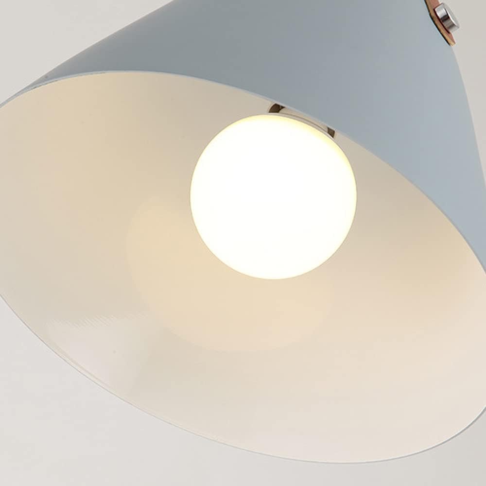 Simple Wrought Iron Chandelier Nordic Creative Macaron Pendant Light Modern Chandelier 1-Light Fixture for Bathroom, Kitchen Island, Study Lighting