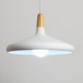 Nordic Style Black Pendant Light Fixture - Adjustable Hanging Lamp for Kitchen, Dining Room, Bar, and Bathroom(White)