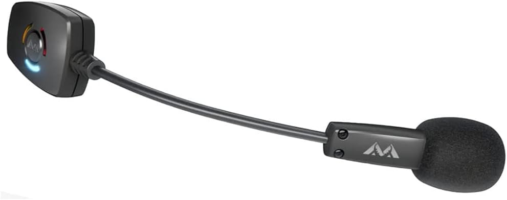 Antlion Audio ModMic Wireless Attachable Boom Microphone for Headphones - Compatible with PC, Mac, Linux, PS4, Any USB A Type