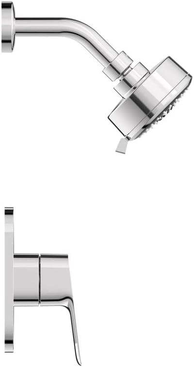Grohe 1053770000 Cubeo Pressure Balance Valve Shower Trim Kit, StarLight Chrome
