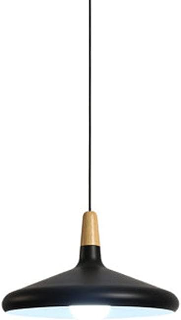 Nordic Style Black Pendant Light Fixture - Adjustable Hanging Lamp for Kitchen, Dining Room, Bar, and Bathroom(Black)
