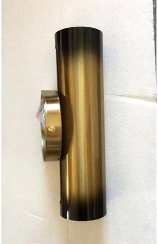 Modern Wrought Iron Wall Sconces - Up & Down Lighting, Black Double Head Decorative Lamp for Bedroom, Living Room, Bathroom & Hallway - Stylish Hollow Finish Wall-Mounted Design