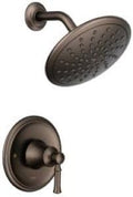 Moen Dartmoor Oil Rubbed Bronze Shower Only System with Rainshower Showerhead without Valve, T2282EPORB