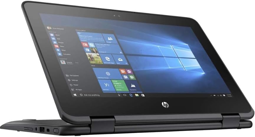 HP ProBook x360 11 G2 EE 2-in-1 Laptop, 11.6' Touchscreen Notebook, Core i5-7Y54, 8 GB RAM, 256 GB SSD, Wi-Fi, Bluetooth, CAM, Windows 11 Pro (Renewed) (7Y54)