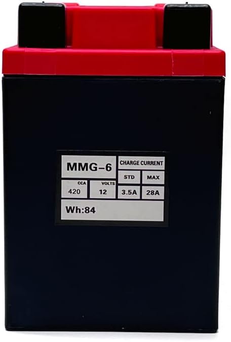 MMG Motorcycle Battery Lithium Ion (YTX20HL-BS-CCA 420)