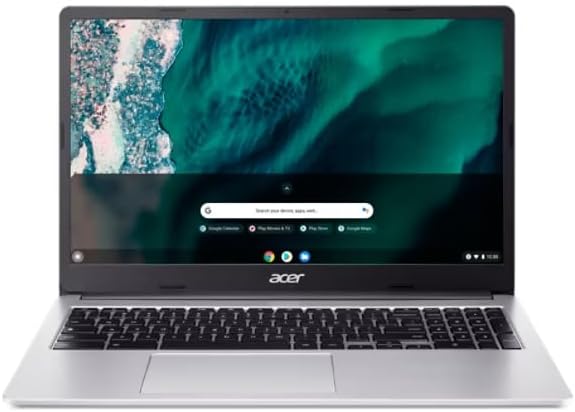 acer Chromebook 315, 15.6' FHD IPS Display, Intel Celeron N4500, 4GB RAM, 64GB eMMC, Chrome OS (Renewed)