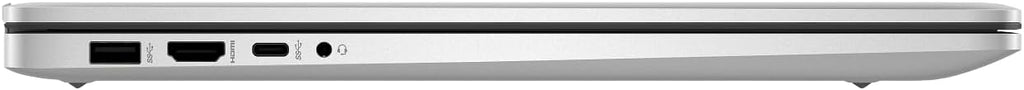 HP 17.3' Business Laptop Computer, Windows 11 Pro 17 Inch Laptop 32GB RAM 2TB SSD, Intel Core i3-N305 8-Core, Microsoft Office Lifetime Suite, Numeric Keypad, SageNova Earphones, Natural Silver