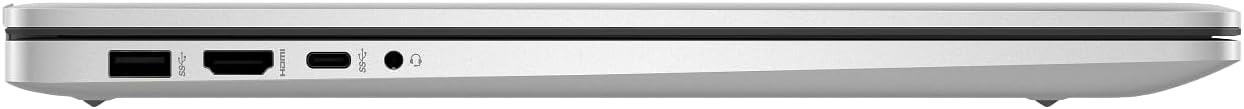HP 17.3' Business Laptop Computer, Windows 11 Pro 17 Inch Laptop 32GB RAM 2TB SSD, Intel Core i3-N305 8-Core, Microsoft Office Lifetime Suite, Numeric Keypad, SageNova Earphones, Natural Silver