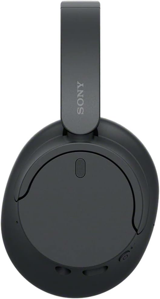Sony WHCH720N/B Wireless Noise Cancelling Headphone, Black Bundle with Deco Gear Premium Hard Body Case + Converter Adapter Type C + Mizco Travelocity in-Ear Headphone + 2 Year Protection Pack