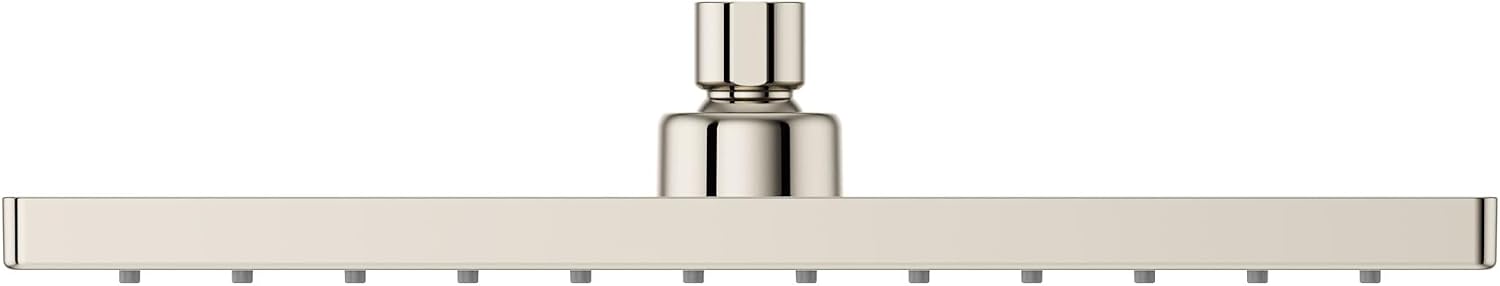 Pfister USH-06SHW Modern Square 1.75 GPM Single Function Rain Shower Head - Brushed Gold