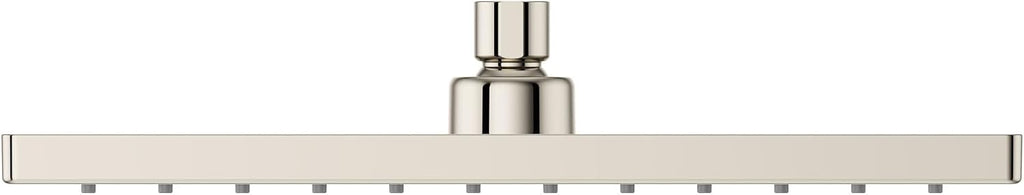 Pfister USH-06SHW Modern Square 1.75 GPM Single Function Rain Shower Head - Matte Black