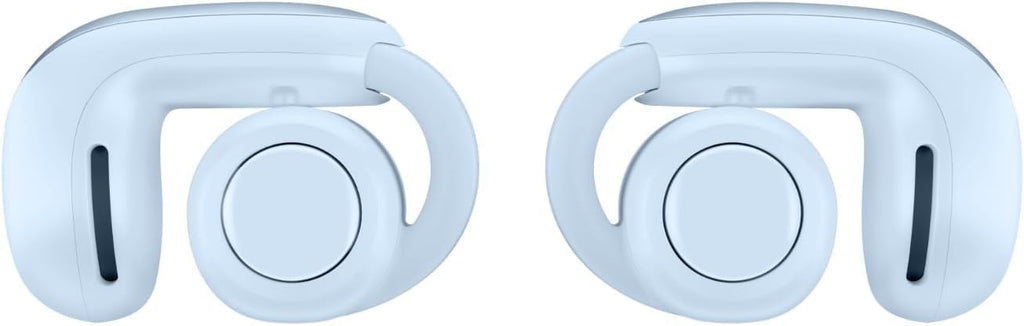 Bose Ultra Open Earbuds with Immersive Audio, Open Ear Wireless Clip on Earbuds for Comfort, OpenAudio for Awareness, Bundle Silicone Case Cover for Ultra Open Earbuds (Moonstone Blue)