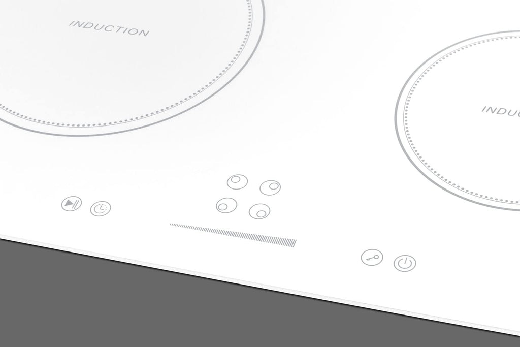 Summit 24' Induction Cooktop, 4 Cooking Zones, 208-240V Electric Cooktop, ADA Compliant Design, Black - SINC4B241B