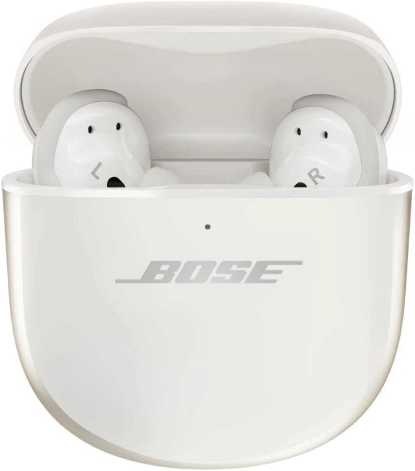 Bose QuietComfort Ultra Bluetooth Earbuds, Wireless Earbuds with Spatial Audio and World-Class Active Noise Cancellation, Deep Bass, Up to 6 Hours of Playtime, Diamond - 60th Anniversary Edition