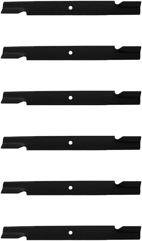 Set of 6 New Lawn Mower Blade Fits Bad Boy, Gravely, Fits Husqvarna, Scag, Universal, Universal Products Turf Master ZTR Zero Turn 72' Deck, Zero Turn Rider 72' Deck Models