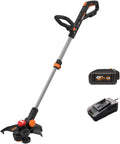 WORX 3 in 1 Cordless String Trimmer/Lawn Edger/Mini Mower, 13' Electric Weed Wacker with Command Feed, 20V Weed Eater with Brushless Motor, 4.0 Ah Battery & Charger Included, WG173