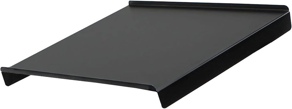 Black Two Tier X-Stand with Mic Boom and Top Shelf