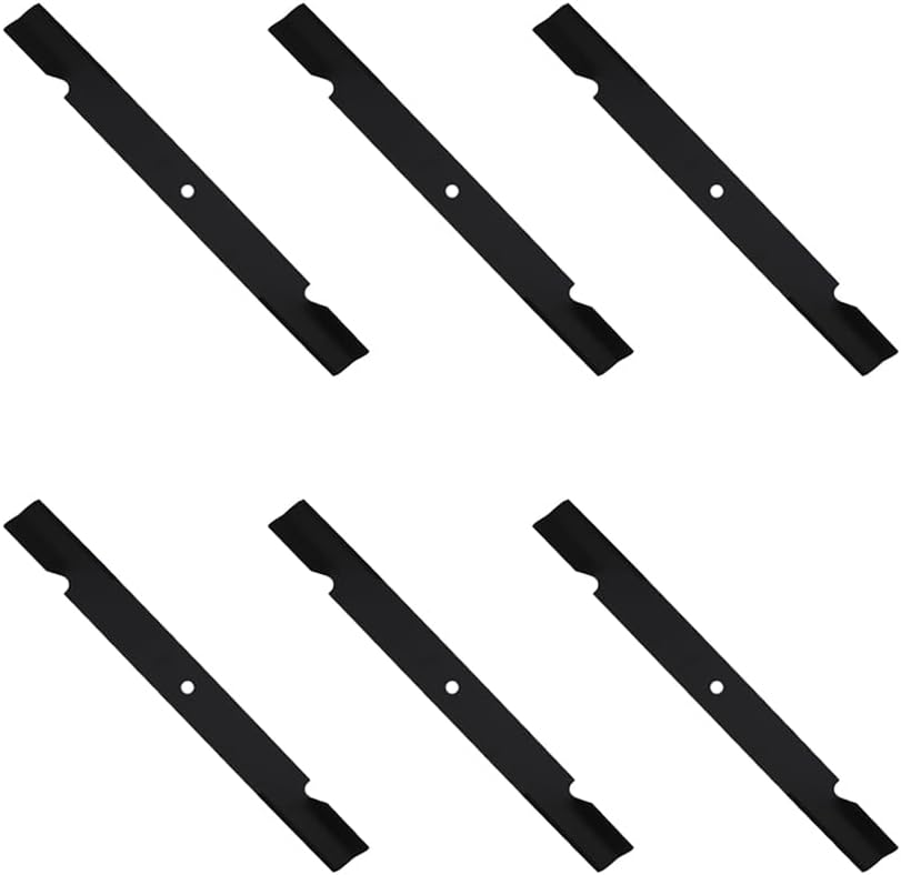 Set of 6 New Lawn Mower Blade Fits Bad Boy, Gravely, Fits Husqvarna, Scag, Universal, Universal Products Turf Master ZTR Zero Turn 72' Deck, Zero Turn Rider 72' Deck Models