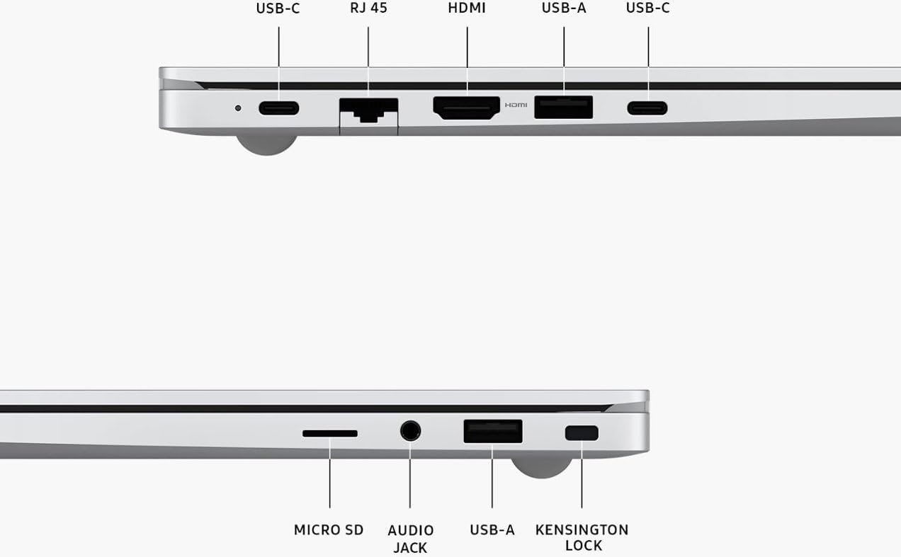 SAMSUNG 2024 Laptop | Galaxy-Book4 | 15.6' 1920 x 1080 IPS | Intel Core 7 150U 10-Core | 16GB LPDDR4 | 512GB SSD | Windows 11 Home | Wi-Fi 6 - Bluetooth 5.1 - Backlit Keyboard - 720p Camera - Silver