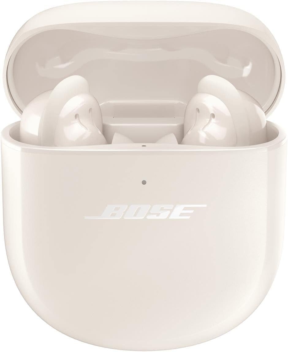 Bose QuietComfort Earbuds II, Wireless, Bluetooth, Proprietary Active Noise Cancelling Technology in-Ear Headphones with Personalized Noise Cancellation & Sound, Soapstone