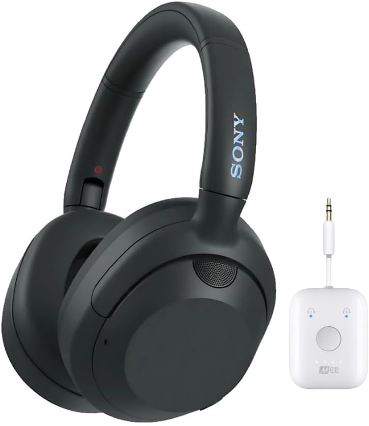 Sony - ULT WEAR Wireless Noise Cancelling Headphones with Wireless Audio Adapter -