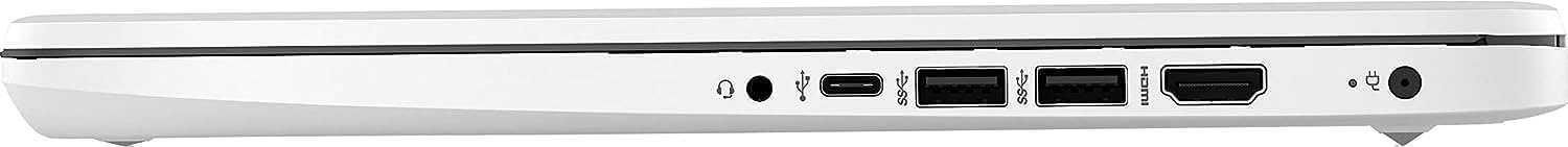 HP Laptop Computer 14' Ultral Light for Students and Business, 16GB RAM, 256GB Storage(64GB eMMC+256GB Ghost Manta SD), 1 Year Office 365, Webcam, HDMI, WiFi, USB-C, Win 11 S