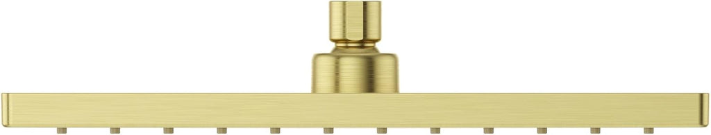 Pfister USH-06SHW Modern Square 1.75 GPM Single Function Rain Shower Head - Brushed Gold