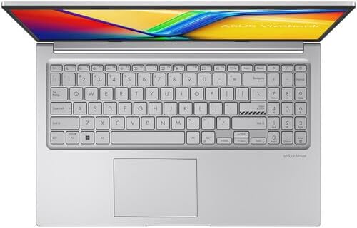 ASUS Vivobook 15 Personal Laptop, 2025, 15.6' 1920x1080 Touch IPS, Intel-10 Core i7-1355U, 16GB DDR4, 1TB SSD, Win11 Pro, Backlit KB, Wi-Fi 6E, BT 5.2, 720p HD Camera, Cool Silver