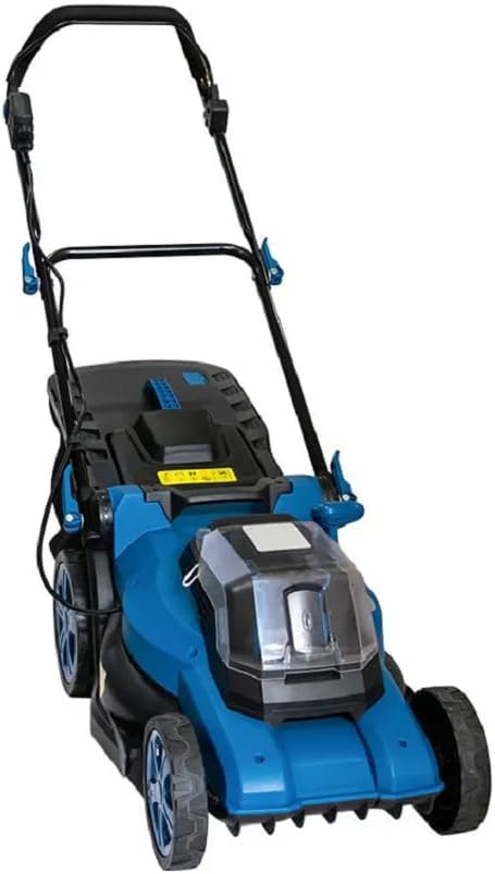 Home Use Grass Cutting Machine Electric Cordless Hand Push Lawn Mower Grass Box
