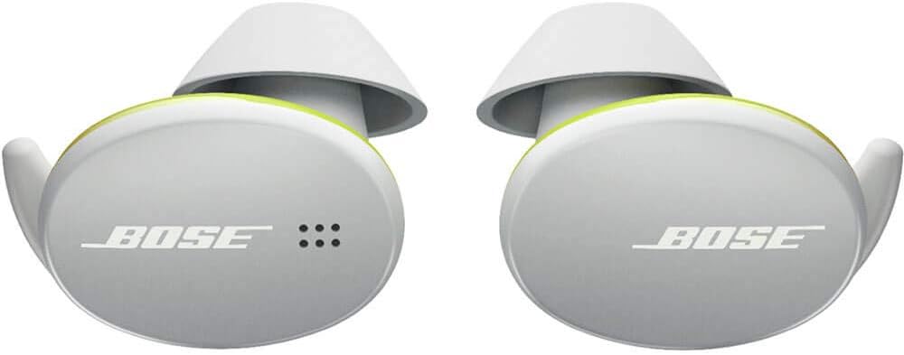Bose Sport Earbuds - True Wireless Earphones - Bluetooth in Ear Headphones for Workouts and Running, Glacier White (Renewed)