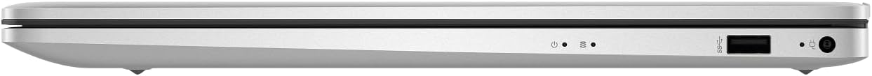 HP 17.3' Business Laptop Computer, Windows 11 Pro 17 Inch Laptop 32GB RAM 2TB SSD, Intel Core i3-N305 8-Core, Microsoft Office Lifetime Suite, Numeric Keypad, SageNova Earphones, Natural Silver