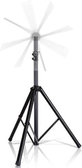 Tripod Stand for 3D Hologram Fan, Enhanced Floor Stand Holographic Fan Holder, Height Adjustable Up to 75 inches, 220lbs Weight Capacity,Safety Locking Knob & PIN, 35mm/40mm Compatible