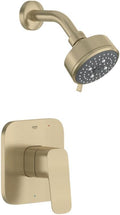 Grohe 105377EN00 Cubeo Pressure Balance Valve Shower Trim Kit, Brushed Nickel