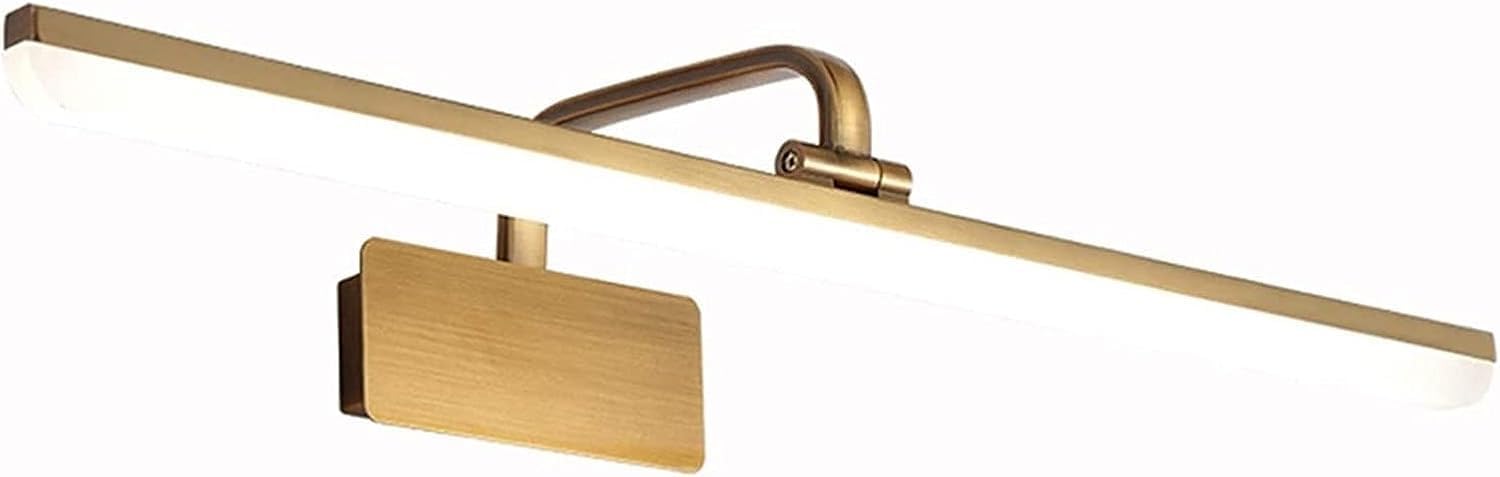 Waterproof Wrought Iron Vanity Mirror Light Fixture Wall Sconce Compatible with Bathroom Dressing Table Hallway Light Bedside Decor Wall Lamp