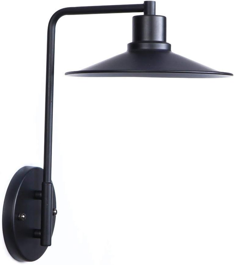 Wall Mounted Light Retro Metal Wall Lamp Vintage Industrial Wrought Iron Wall Light Sconce for Restaurant Living Room Bathroom Clothing Store Bedside Wall-Mounted Lighting Reading Light