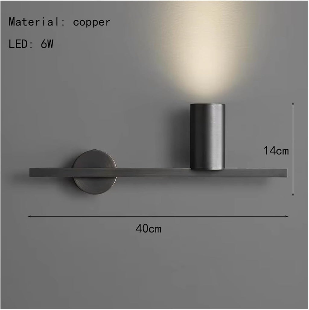 LED Decor Wall Lamp Creative High-end Copper Luxury Home Light Bar Bedroom Foyer Lighting Fixtures,Bathroom