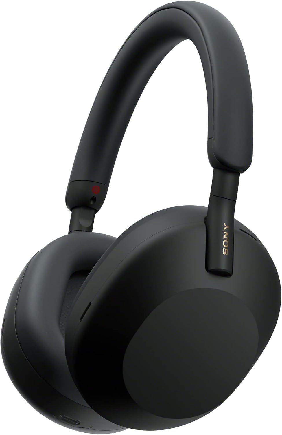 Sony WH-1000XM5 Wireless Noise Canceling Over-Ear Headphones (Black) Bundle with Bluetooth Audio Transmitter (2 Items)