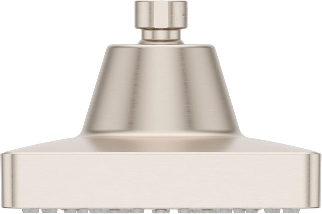 Pfister USH-51SHW Modern Square 1.75 GPM Multi Function Shower Head - Brushed Gold