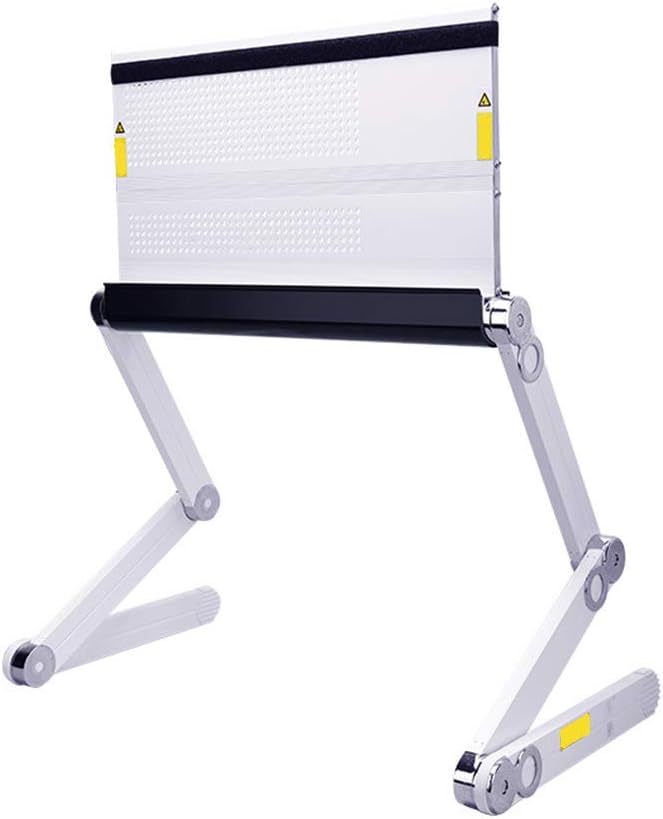 LOVEPET Can Lie Flat On Laptop Table Lying Down Bed fold Lifting Lazy Table Aluminum Alloy Computer Table1