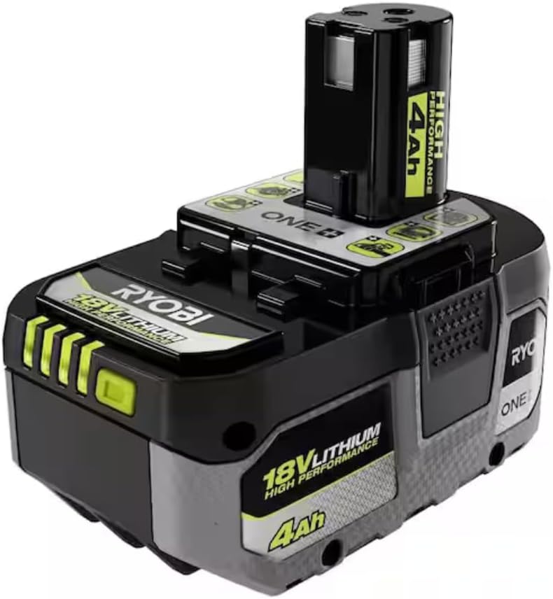 RYOBI ONE+ 18V Lithium-Ion HIGH Performance Starter Kit with 2.0 Ah Battery, 4.0 Ah Battery, 6.0 Ah Battery, Charger, and Bag