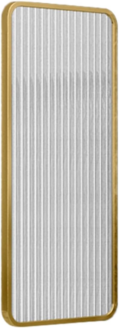 Urinal Privacy Screen Toilet Partition, Wall-Mounted Wrought Iron Tempered Glass Urinal Barrier Divider Partition for Public Space, Bathroom, Hotel,Gold