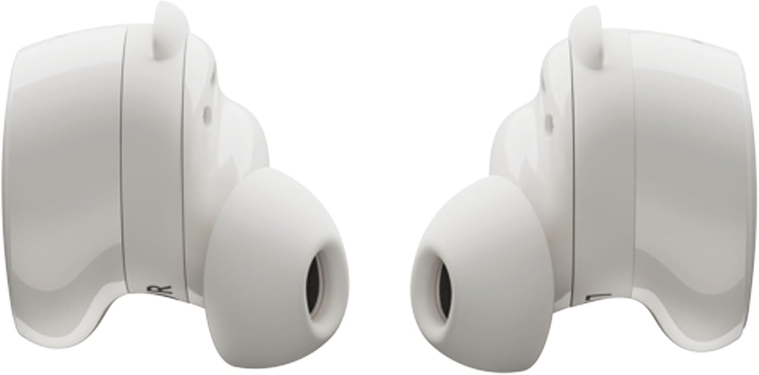 Bose QuietComfort Earbuds - True Wireless Bluetooth Earbuds with Active Noise Cancellation and Mic, USB-C Charging, IPX4 Rating, Up to 8.5 Hours of Playtime, White