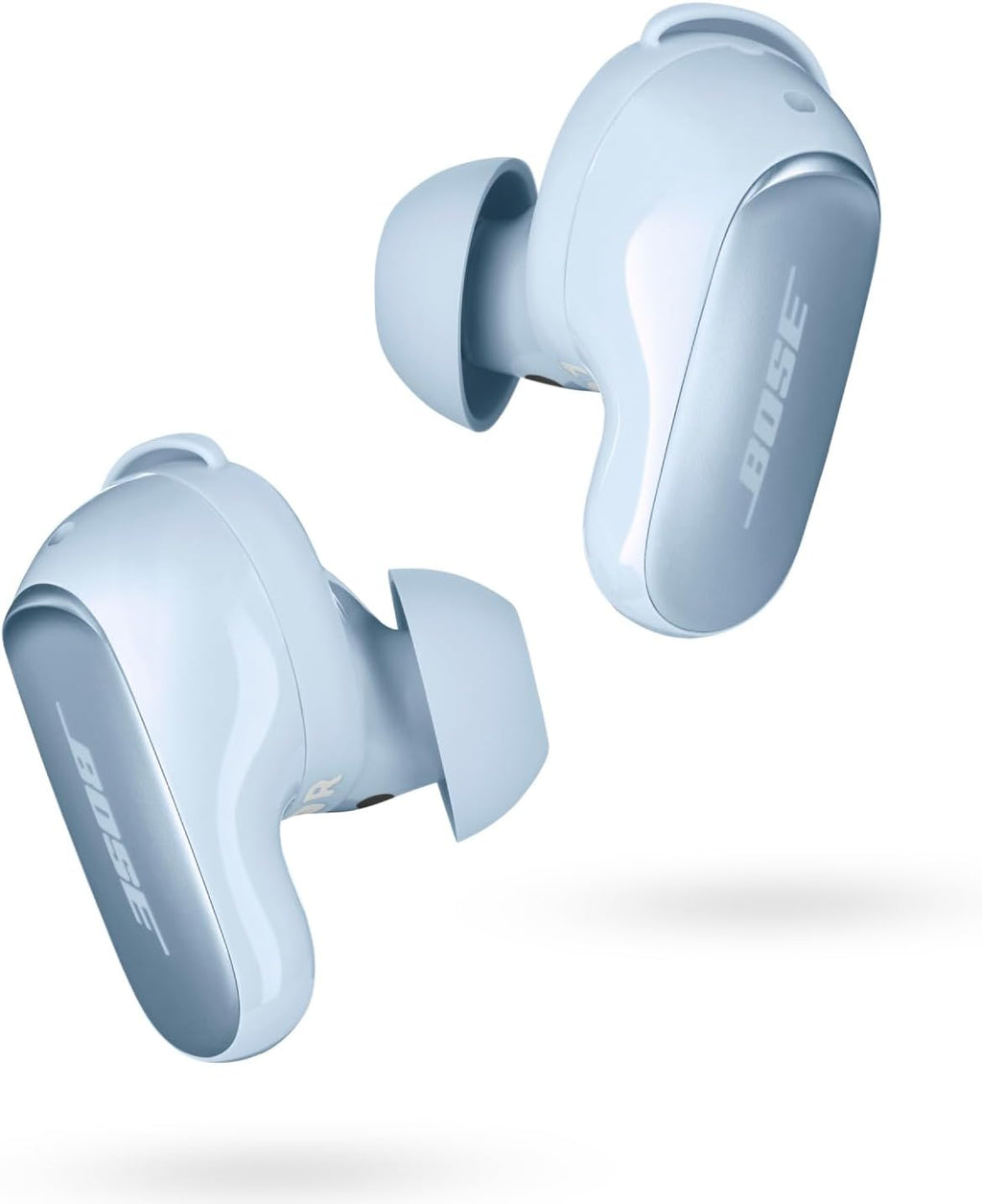 Bose QuietComfort Ultra Wireless Earbuds, Noise Cancelling, Bluetooth Earbuds with Spatial Audio and World-Class Noise Cancellation, Moonstone Blue - Limited Edition Color