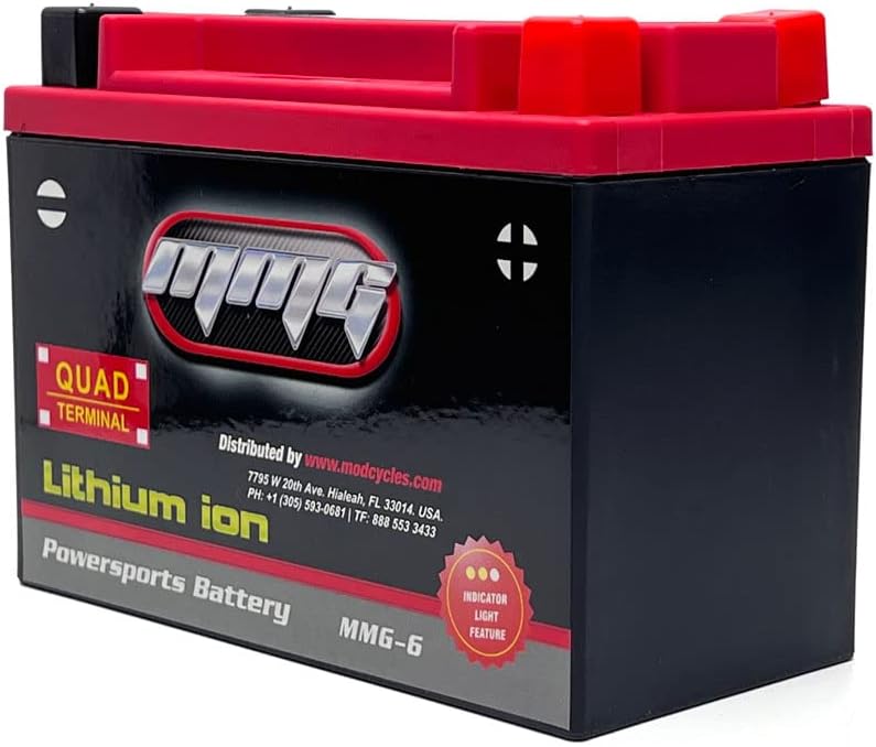 MMG Motorcycle Battery Lithium Ion (YTX20HL-BS-CCA 420)