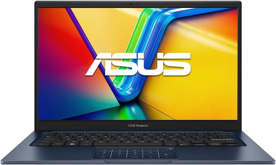 ASUS Vivobook 14 2025 Business Laptop 14' FHD 6-Core Intel i3-1315U 16GB DDR4 1TB SSD Intel UHD Graphics Wi-Fi 5 Win11 Home w/ONT 32GB USB