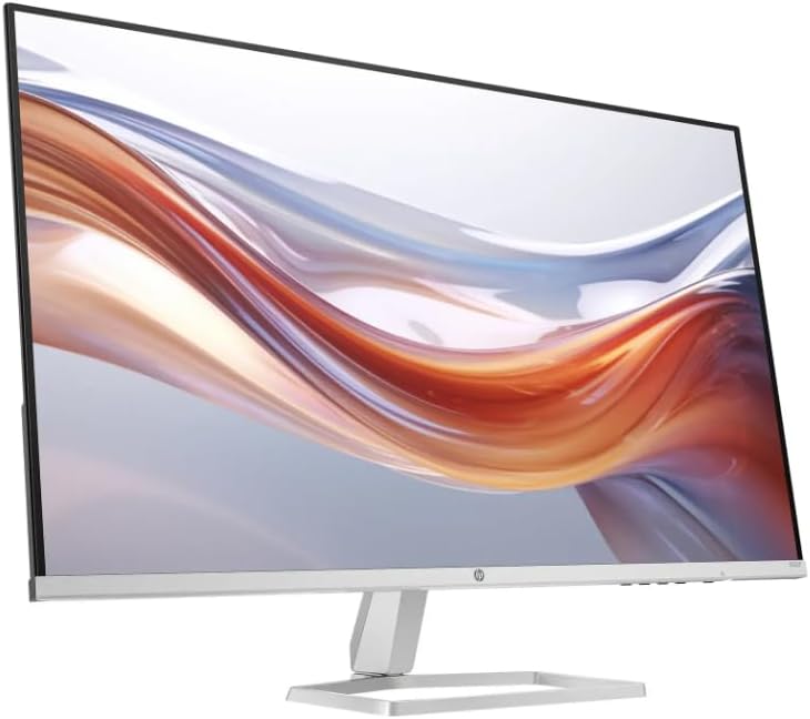 HP Monitor 32' VA Panel, FHD(1920X1080), Anti-Glare Display, 100Hz Refresh Rate, 7 MS Response Time, 2 x HDMI 1.4, 1 x VGA, 16:9 Aspect Ratio, Silver, with HDMI Cable