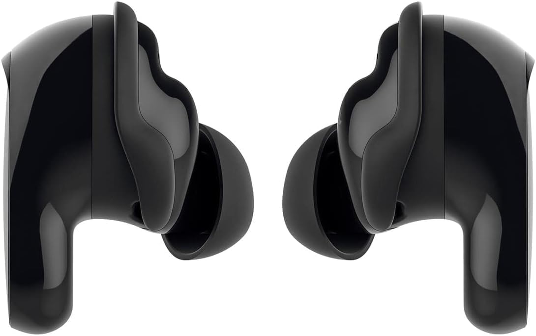 Bose QuietComfort Earbuds II, Wireless, Bluetooth, Proprietary Active Noise Cancelling Technology in-Ear Headphones with Personalized Noise Cancellation & Sound, Triple Black