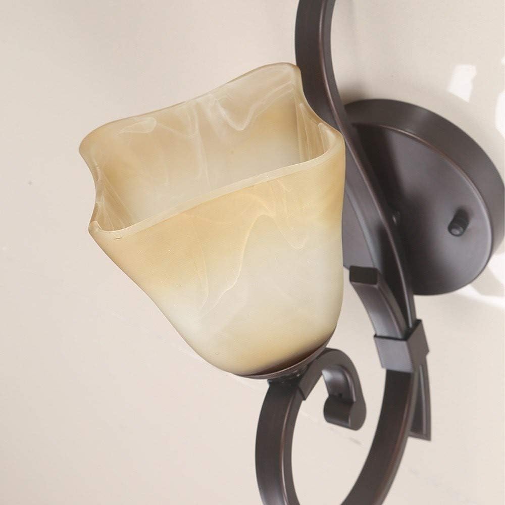 Wall lamp, Creative Gooseneck Black Wall Light Retro Personality Wall Illumination Fixtures Country Wrought Iron Wall Sconce Hotel Aisle Bar Lobby Home Decoration Wall Lant(Single Head)