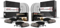 PowerStop Front and Rear Brake Kit for Buick LaCrosse 2019 |Chevrolet Equinox 2018-21 |GMC Terrain 2021 - Fully-Coated Disc Rotors with Z17 Ceramic Brake Pads Replacement, CRK7564